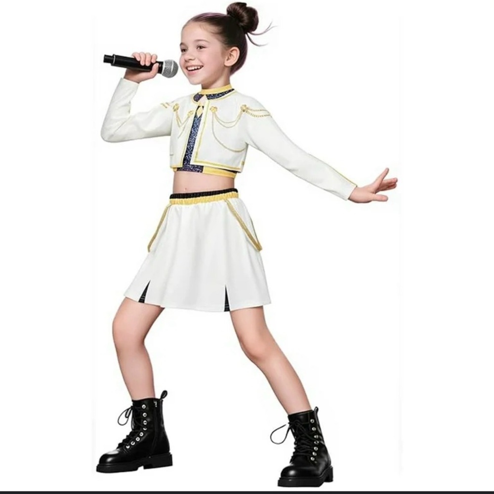 Zoey K-Pop Demon Hunters Costume, worn once, like new!